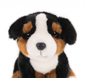 Berner Sennenhund sitzend 17cm